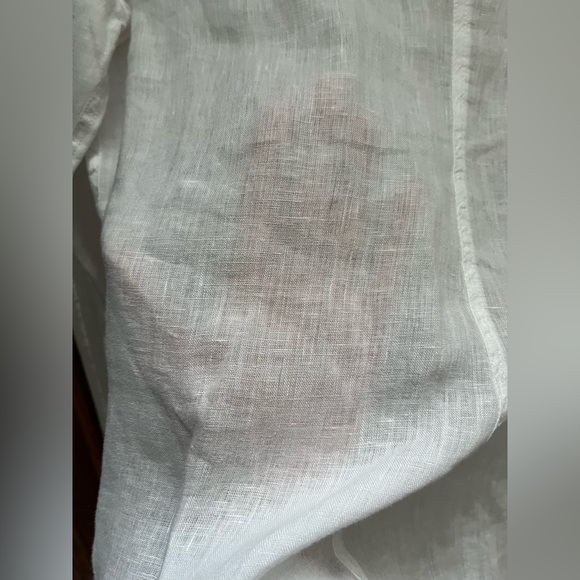 CP SHADES Tamsin Linen button-down shirt dress size M - Picture 6 of 7